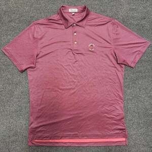 Peter Millar Men’s Summer Comfort Polo Shirt Harbour Town Golf Links Logo M